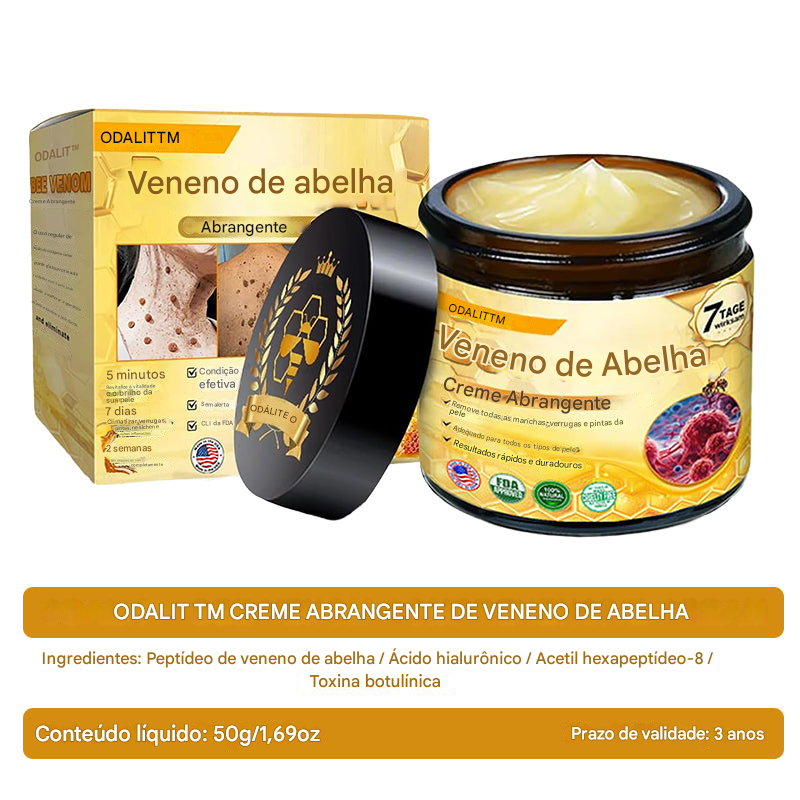 (COMPRE 1 LEVE 2)🔥 Creme Completo ODALIT™ com Veneno de Abelha