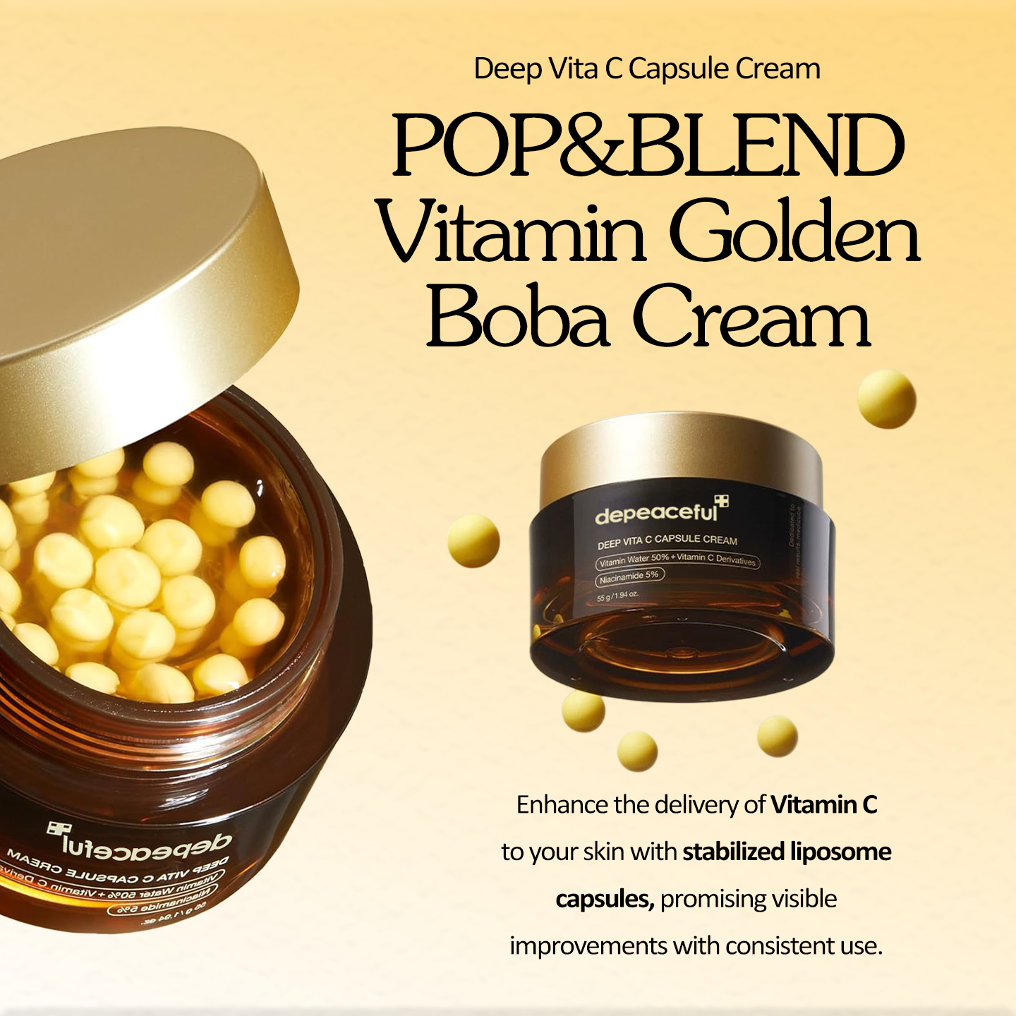 Final 3 hours 75% OFF:🌸Mix & Match Boba Cream Set