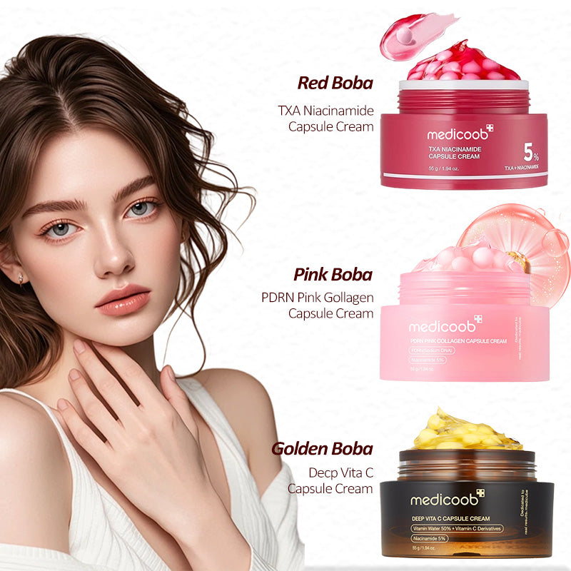 🔥🔥🔥Final 3 hours 75% OFF:🌸Mix & Match Boba Cream Set