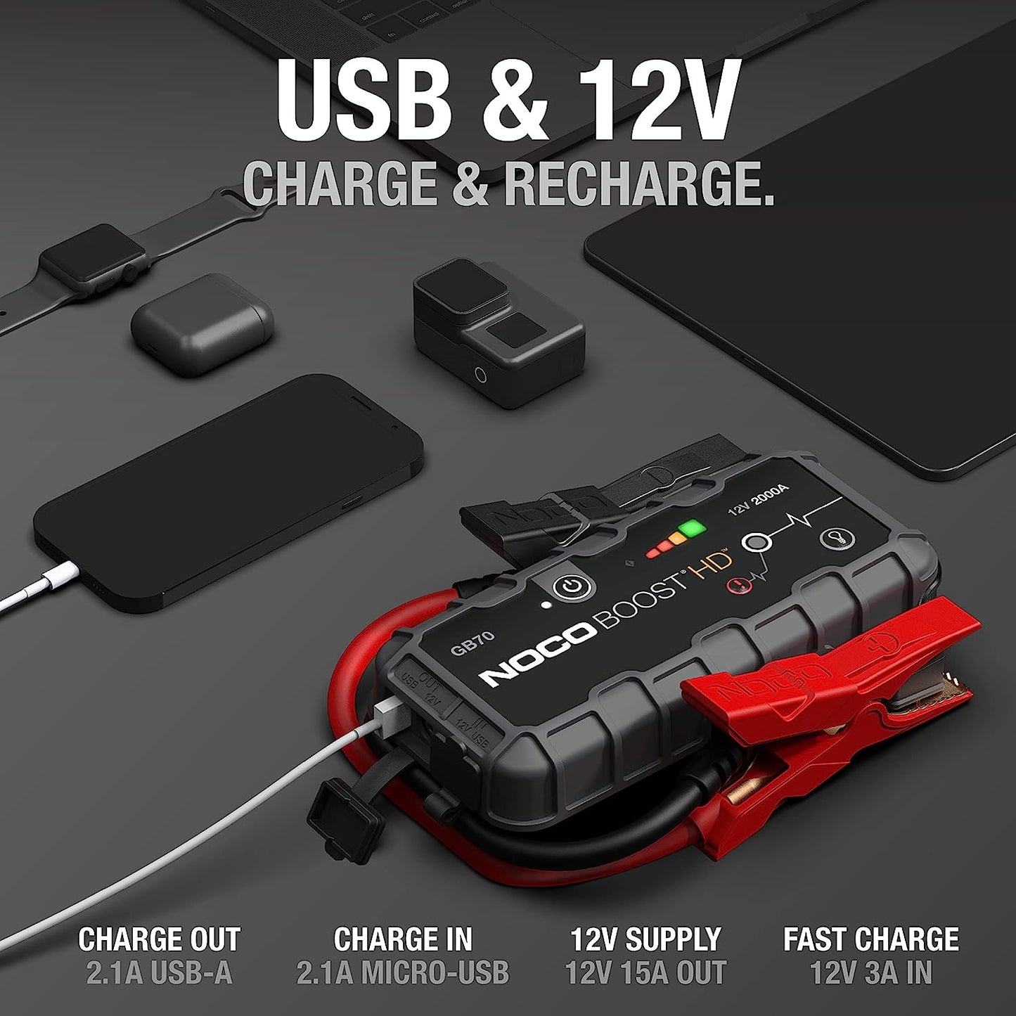 Car Battery Jump Starter