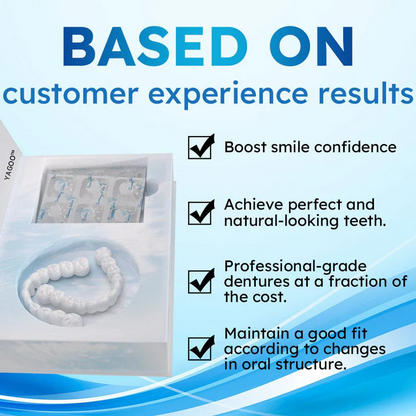 Official Store | specialcoderes™ Moldable Dentures🧑🏽‍⚕️Obtain American Dental Association (ADA) Certification ✅