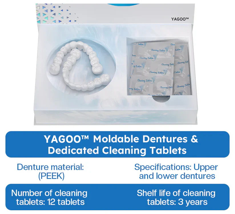 Official Store | specialcoderes™ Moldable Dentures🧑🏽‍⚕️Obtain American Dental Association (ADA) Certification ✅