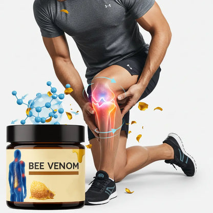 Crema de VENENO DE ABEJA ¡Solución eficaz y natural para aliviar el dolor en todo el cuerpo! 🐝✨