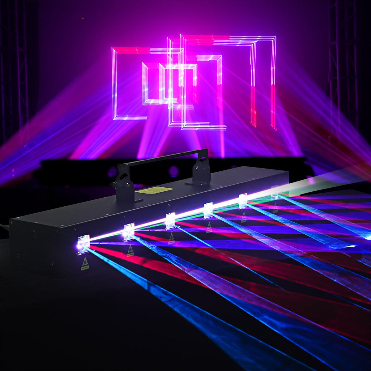 6 Eyes Full Color Animation Laser Lights