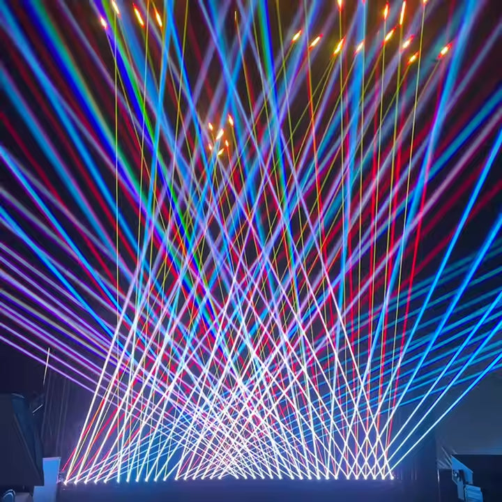 6 Eyes Full Color Animation Laser Lights