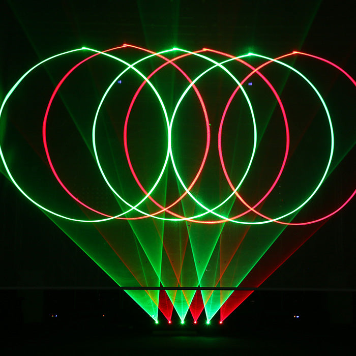 6 Eyes Full Color Animation Laser Lights