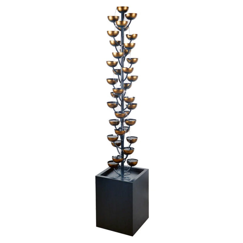65"Bloomington Cascading Cup Fountain