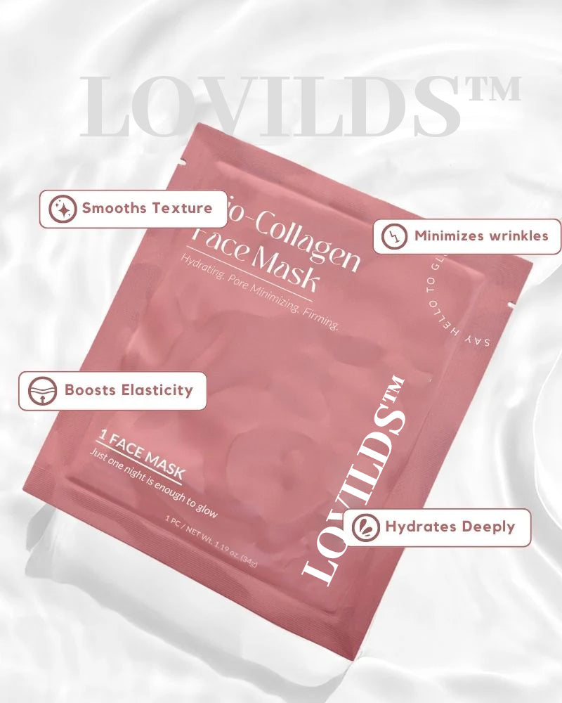 Smoother, Firmer Skin in Minutes – LOVILDS™ Collagen Mask