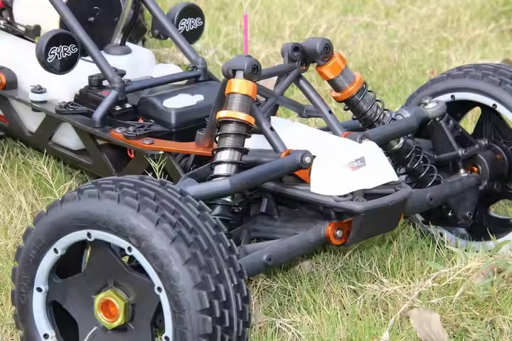 🎁2.4G RC Racing Car 90km/h SY Baja 1/5 5B 30cc Gas 2 Stroke Engine off road Truck Gasoline Powered with Radio Controller