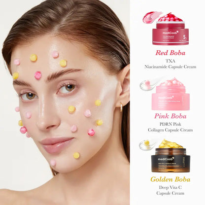 🔥🔥🔥Final 3 hours 75% OFF:🌸Mix & Match Boba Cream Set