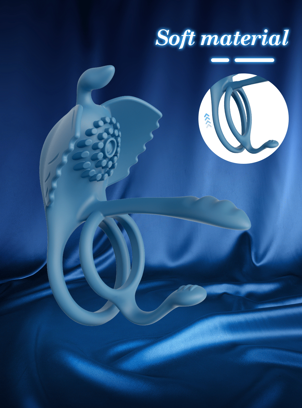 💥2025 Love Ring-FLORAX 15° Curve Boost & Bloom Cock Ring-4 in 1 Couple Toy Penis Ring