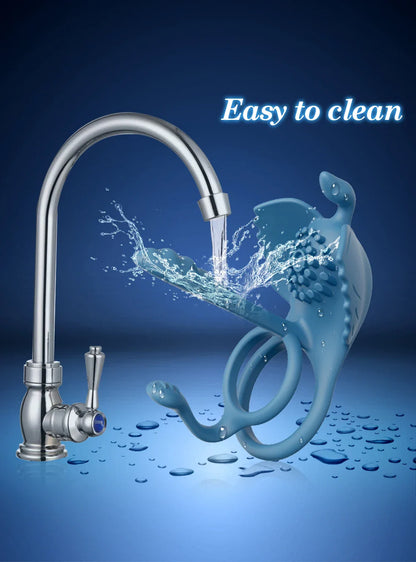 💥2025 Love Ring-FLORAX 15° Curve Boost & Bloom Cock Ring-4 in 1 Couple Toy Penis Ring