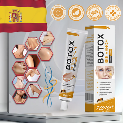 🍀ÚLTIMO DÍA 80% DE DESCUENTO✨𝐅𝐮𝐫𝐳𝐞𝐫𝐨™  Botox Crema antiarrugas con veneno de abeja 🐝