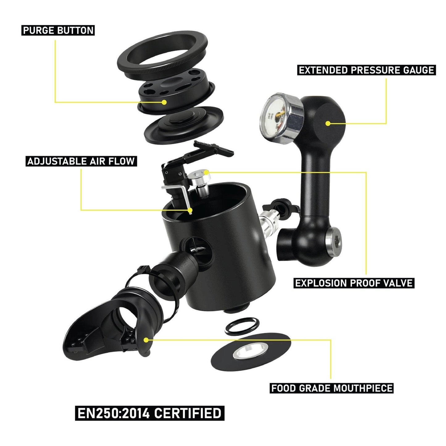 Lung T-500™ Diving Set