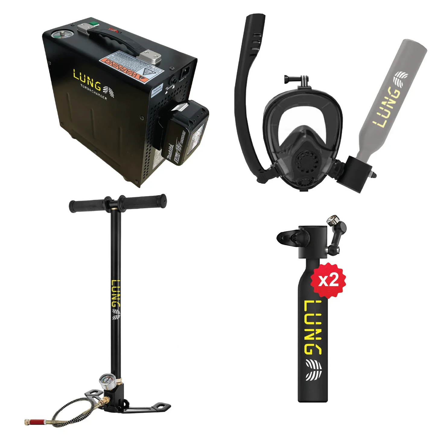 Lung T-500™ Diving Set